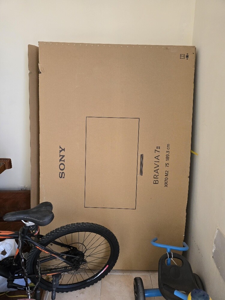 75inch Android TV  Empty box(sony - 2
