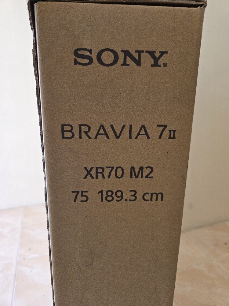 75inch Android TV  Empty box(sony - 5