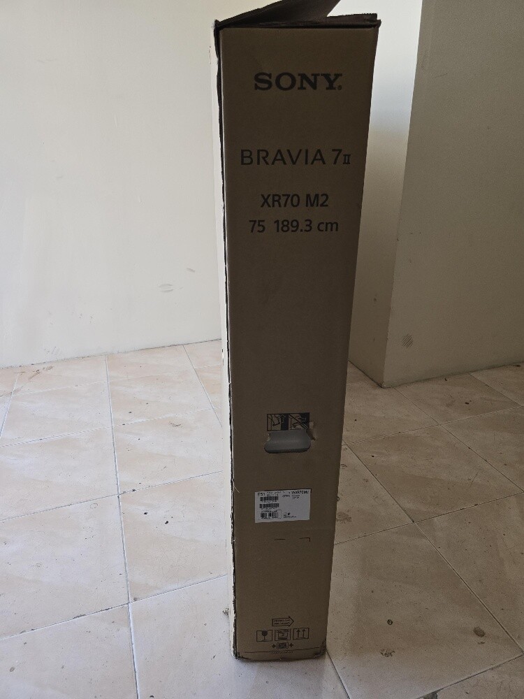 75inch Android TV  Empty box(sony - 4