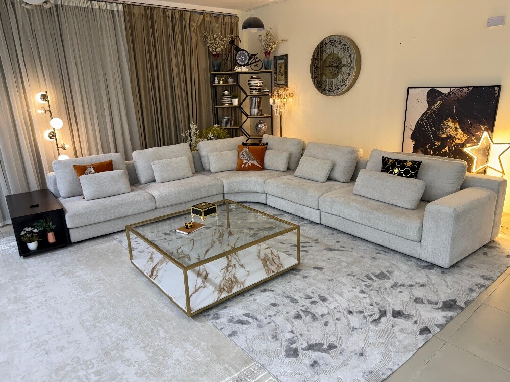 Used perfect L shape sofa fro sale - 5