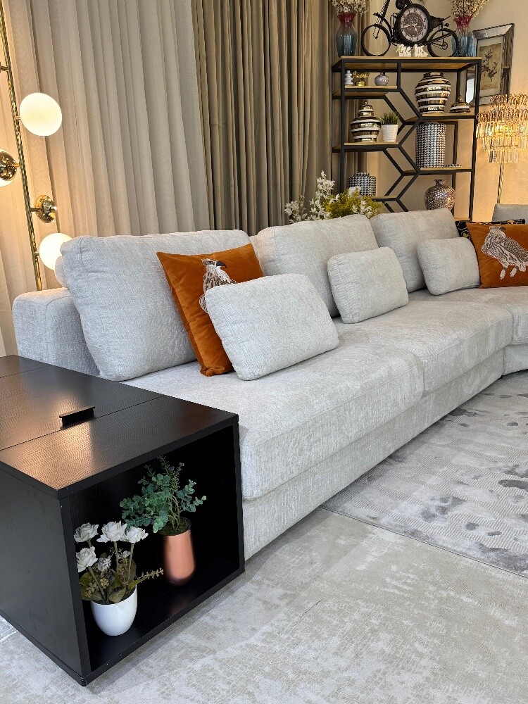 Used perfect L shape sofa fro sale - 8