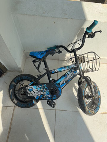 good blue 12 inch cycle  - 1