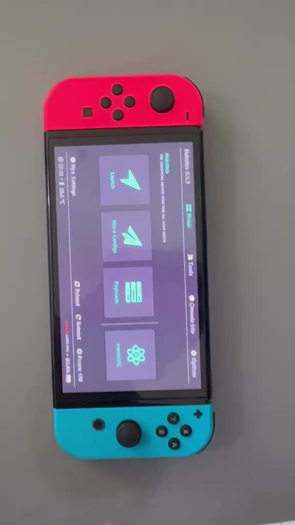 nintendo switch oled with modchip - 3