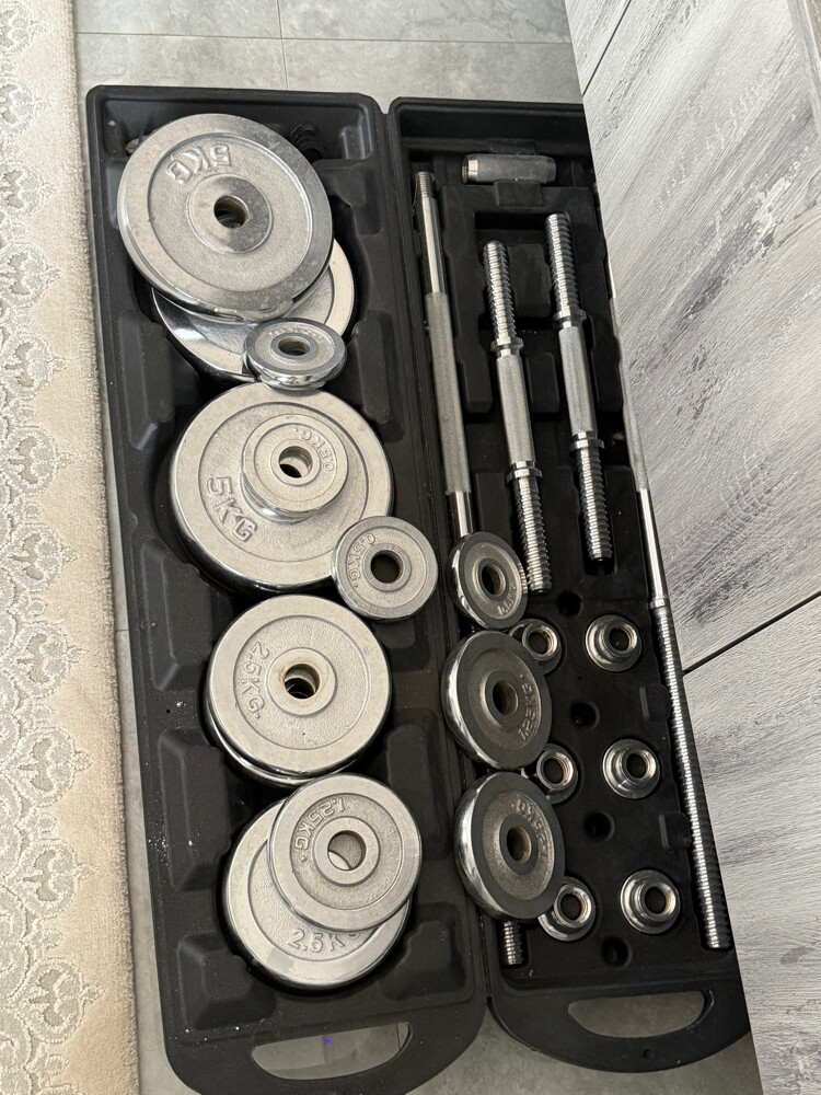 weights with bench - 1