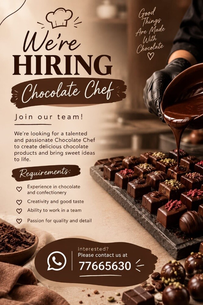 pastry chef and chocolate chef - 1