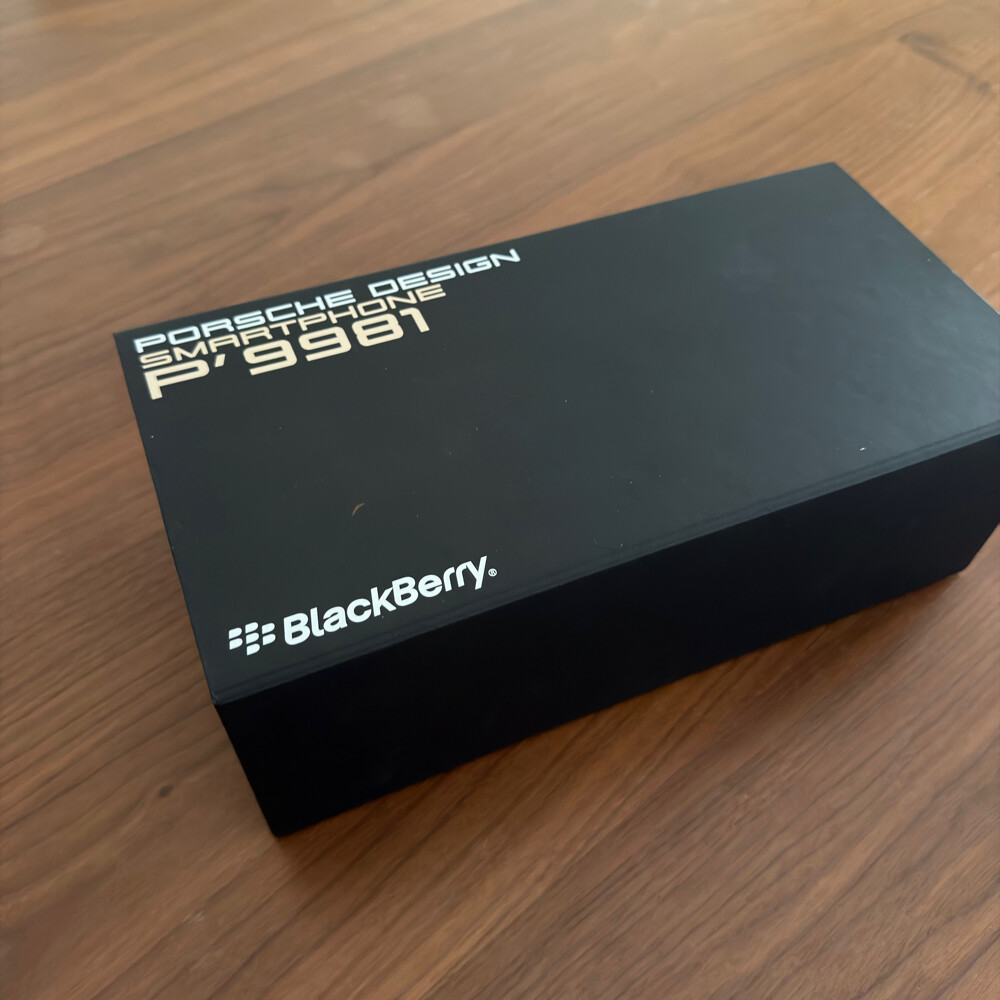 BlackBerry Porsche - 2