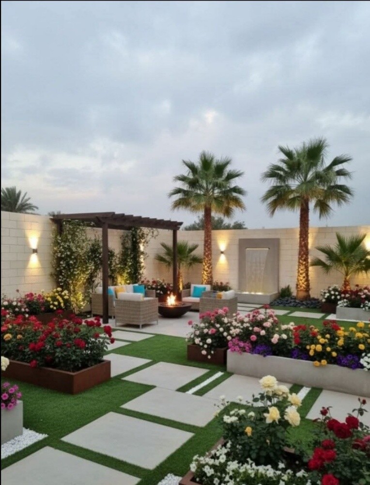 لتصميم وتنسيق وزراعة العشب الاخضر - 6
