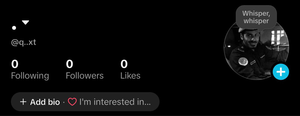 TikTok account  - 2