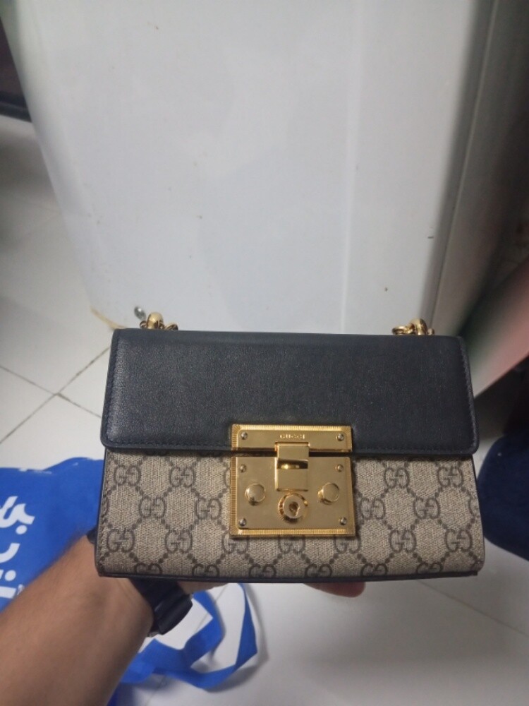 Gucci padlock small bag - 3