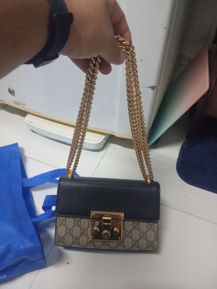 Gucci padlock small bag - 4