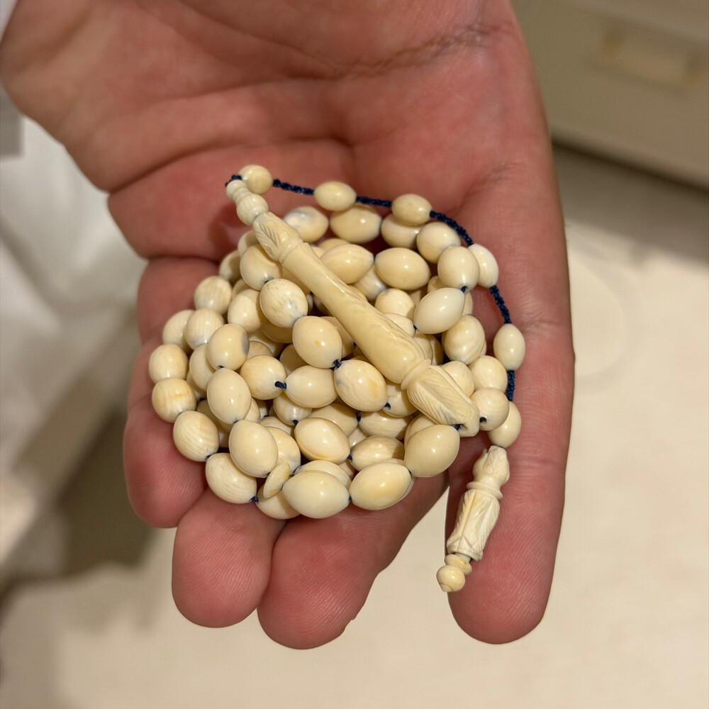 ivory rosary - 1