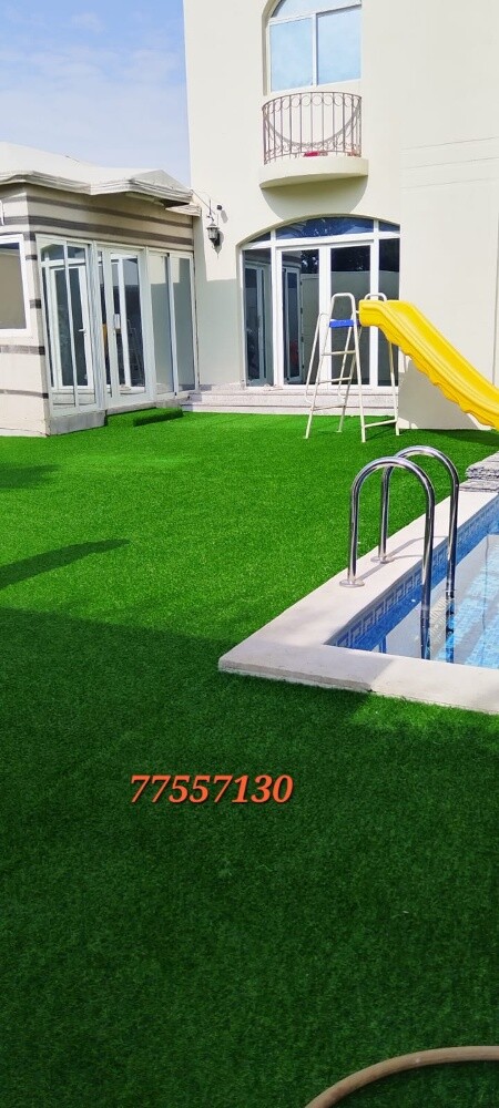 تصميم وديكور العشب الصناعي - 2