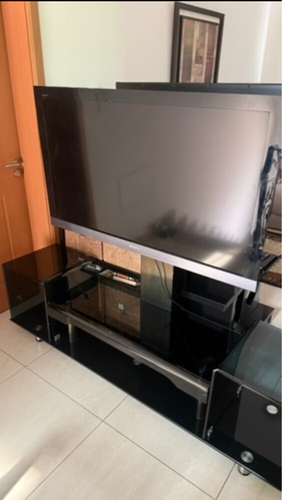 TV and table - 2