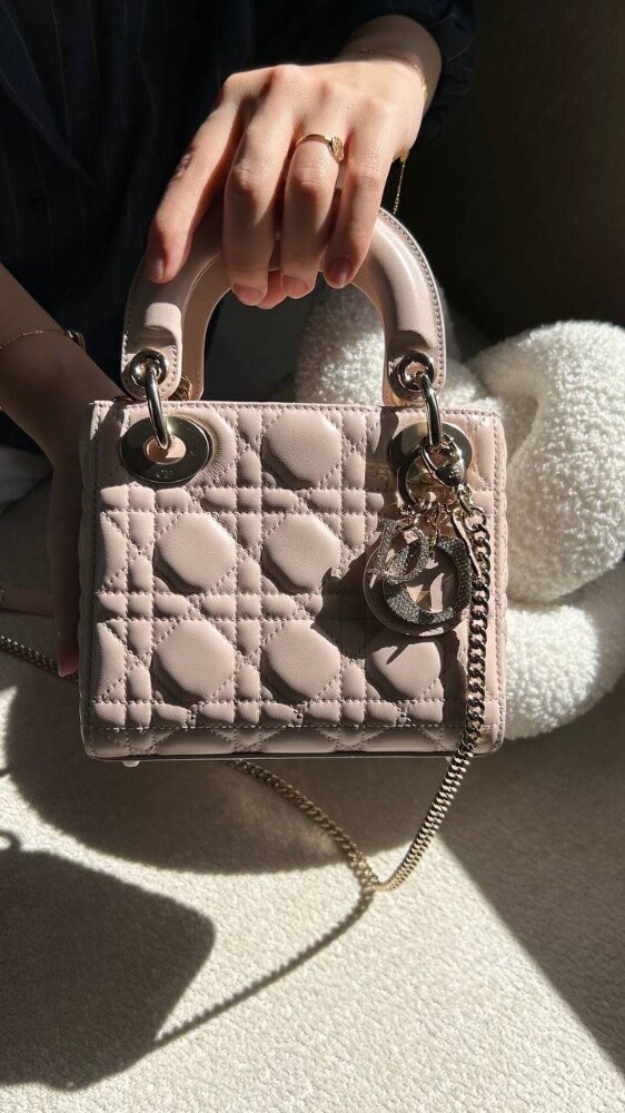Christian Dior Mini Lady Dior Bag - 4
