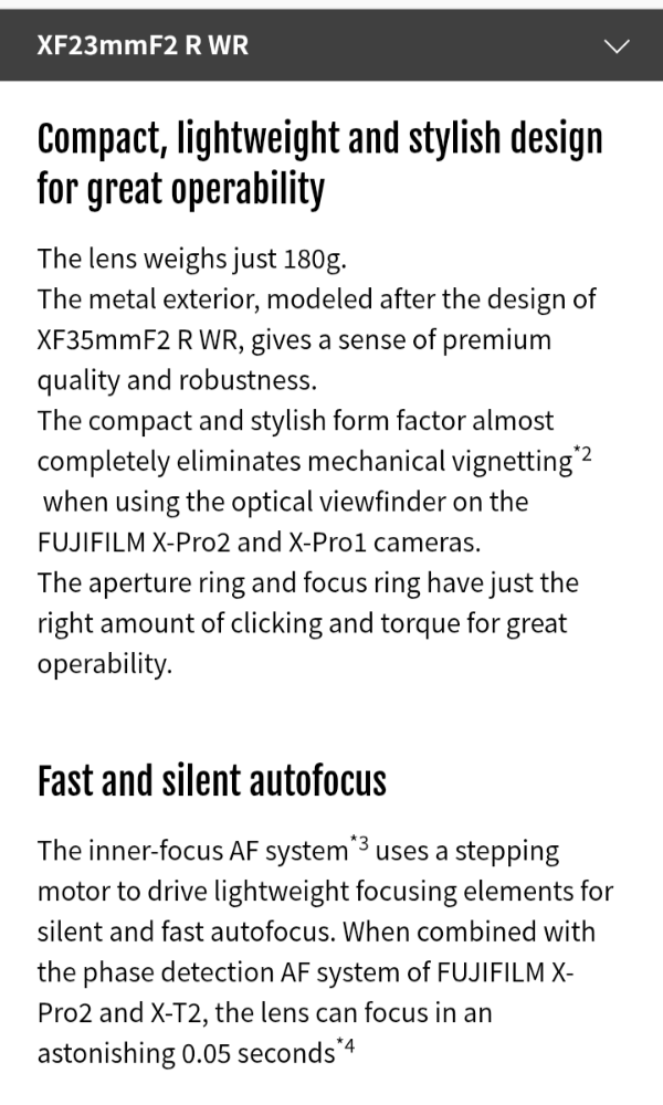 XF 23MM F2 R WR - 8
