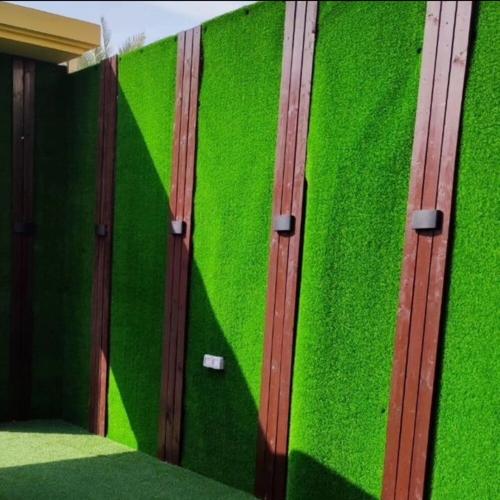Artificial grass carpet decor work - 8