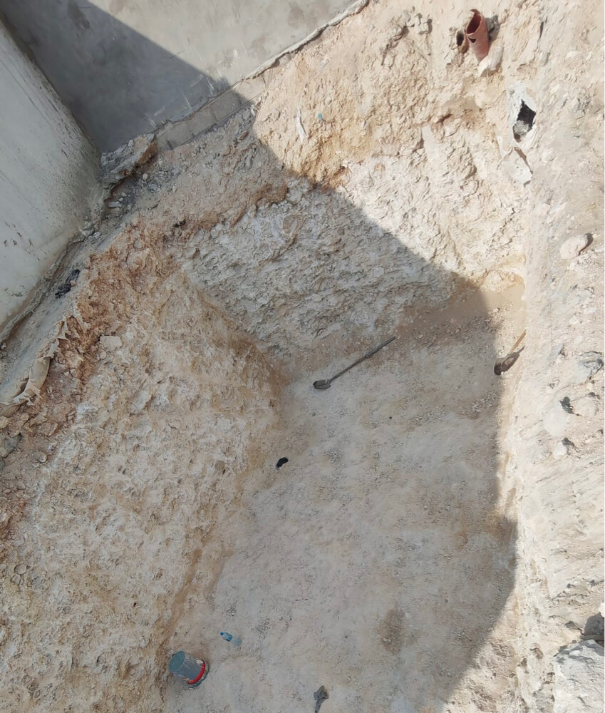 required concrete  - 1