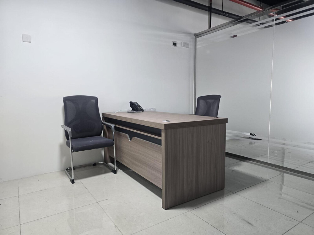 Desk and 2 chairs  - 3