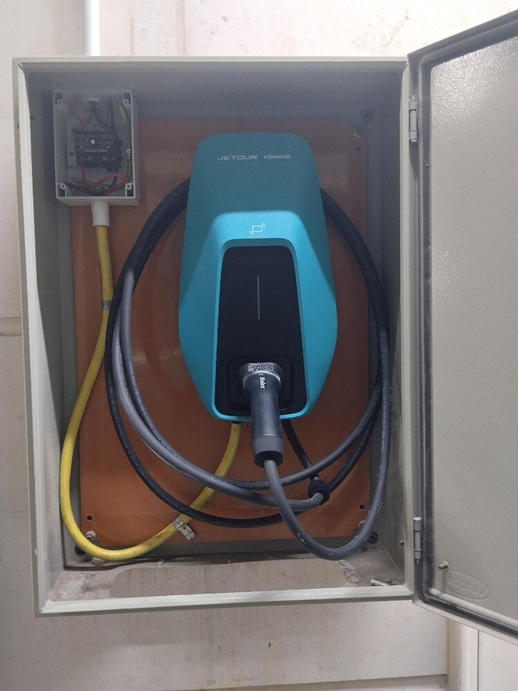 Jetour Ev charger installation - 15