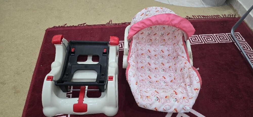 Baby swing manual stroller - 1