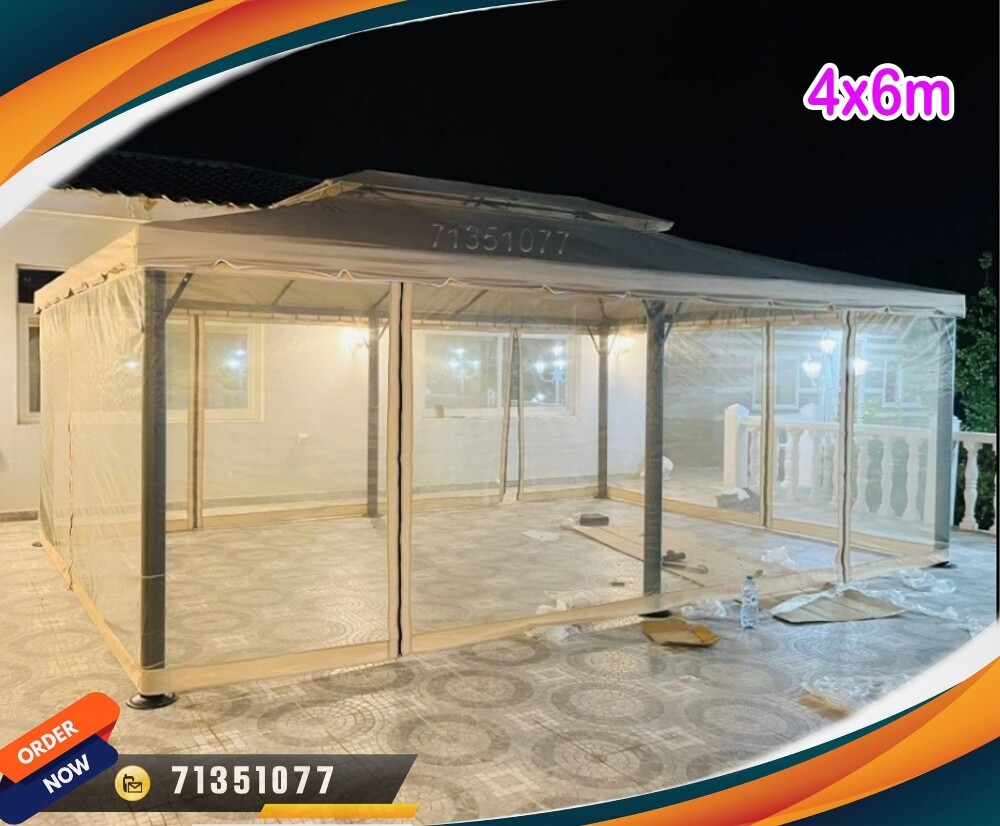 Outdoor tent 4x6m - 13