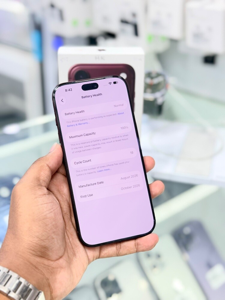 APPLE IPHONE 18 PRO 512  PHYSICAL - 3