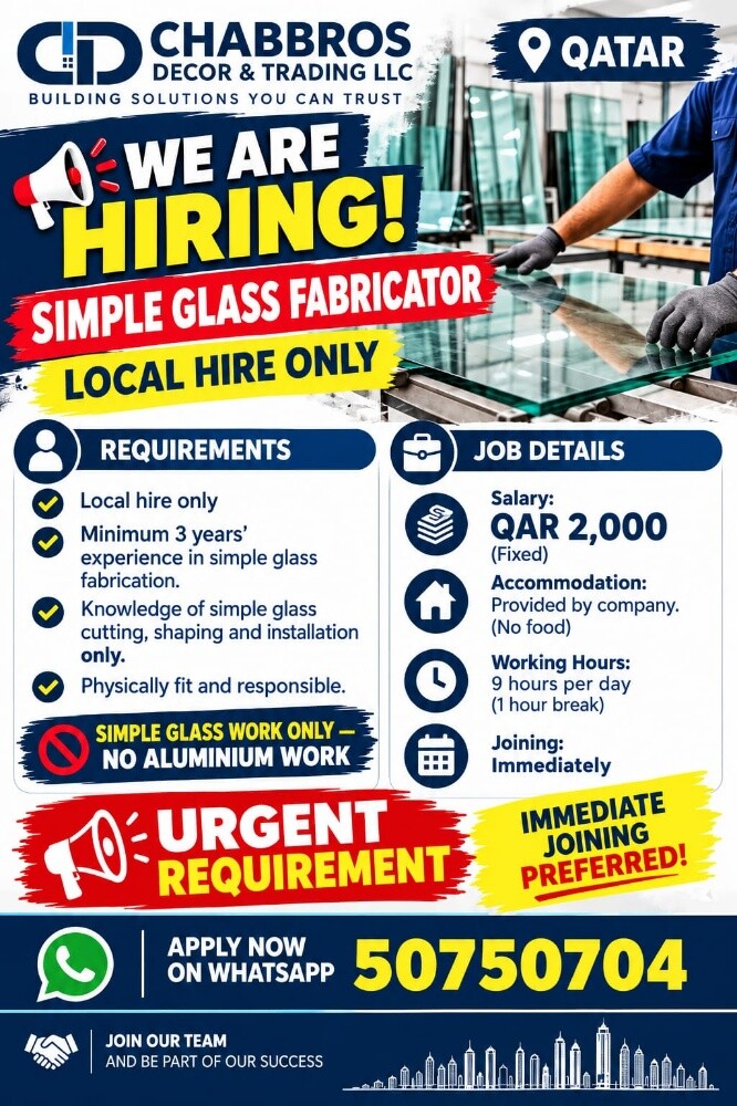 Glass Fabricator Simple - 1