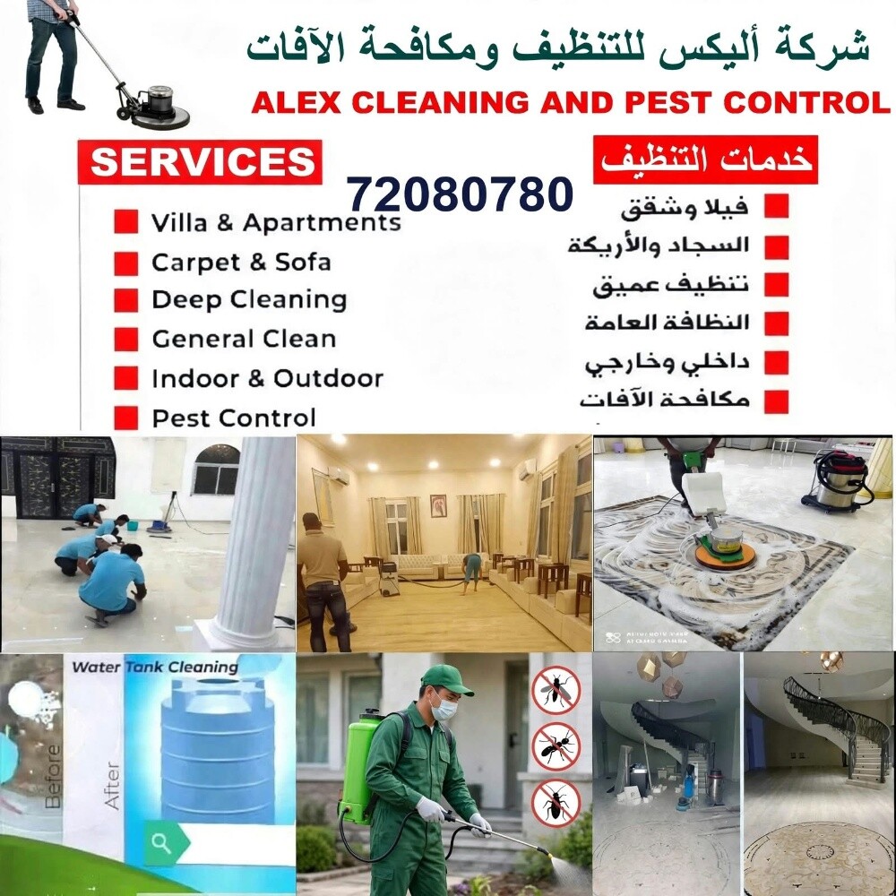 اليكس للتنظيفات ومكافحة الحشرات - 1