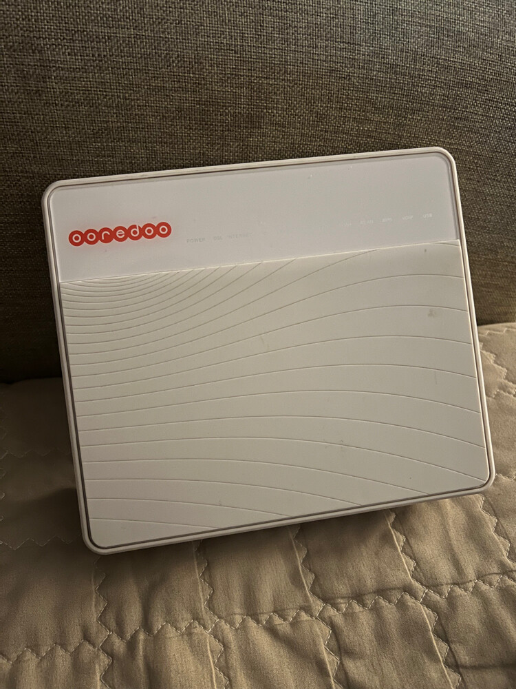 ooredoo router - 7