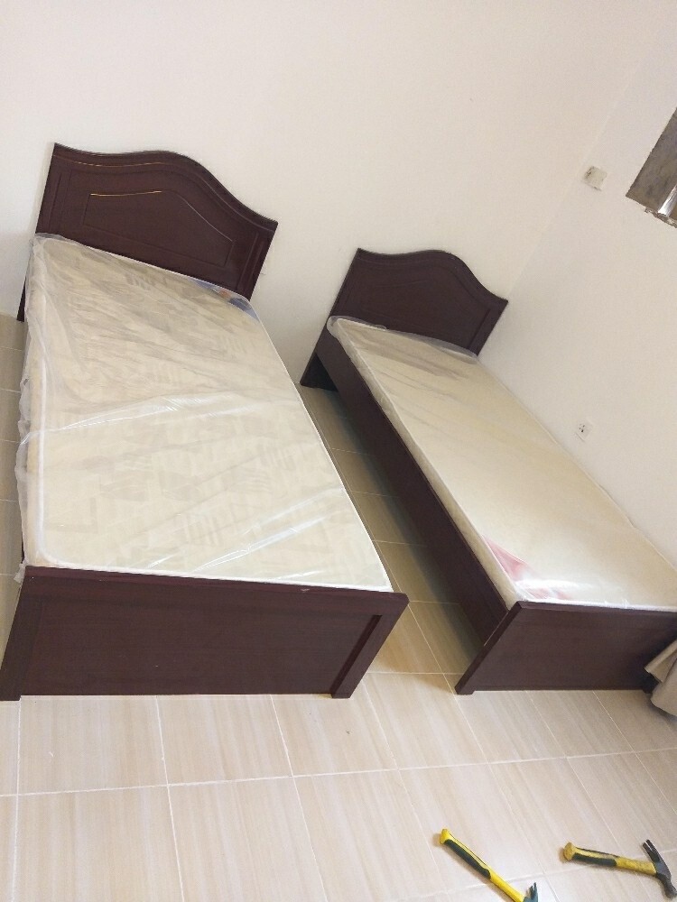 New Single Bed, Mattress, Cabinet - 28