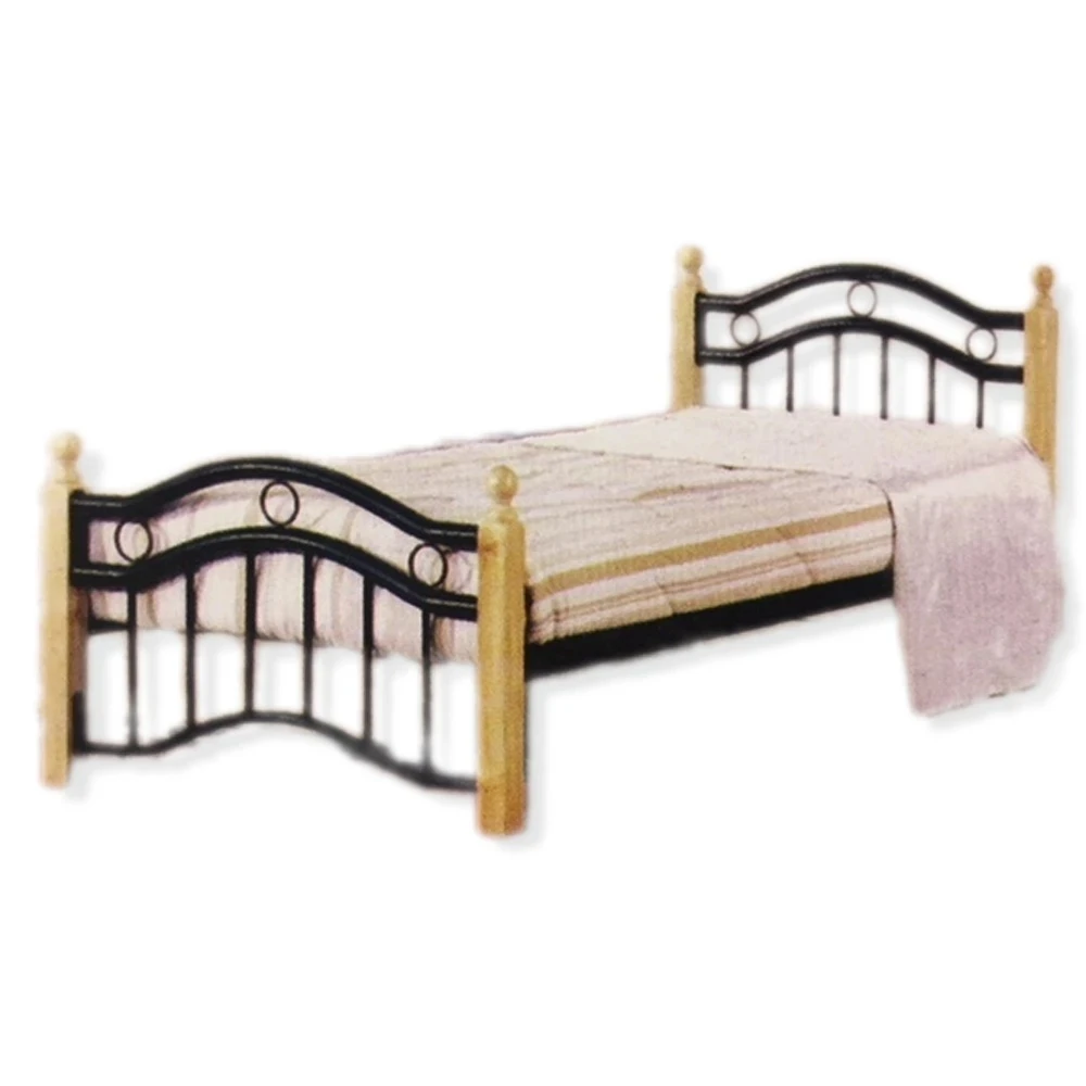 New Single Bed, Mattress, Cabinet - 9