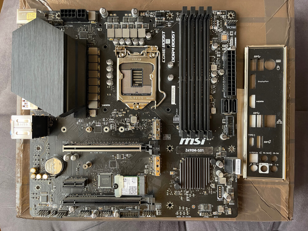Motherboard and Ram - 5