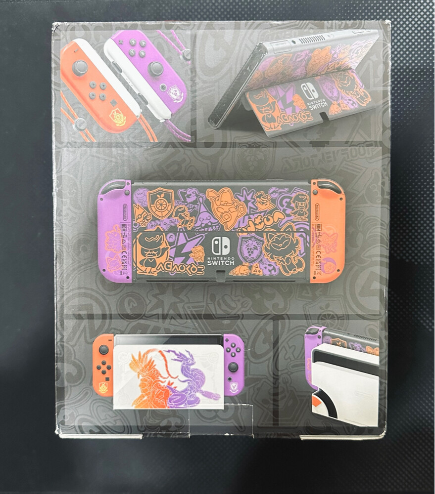 Nintendo Switch OLED Scarlet Violet - 3