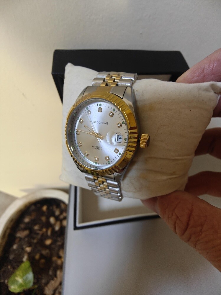 pink cohome Automatic 21 jewels - 6