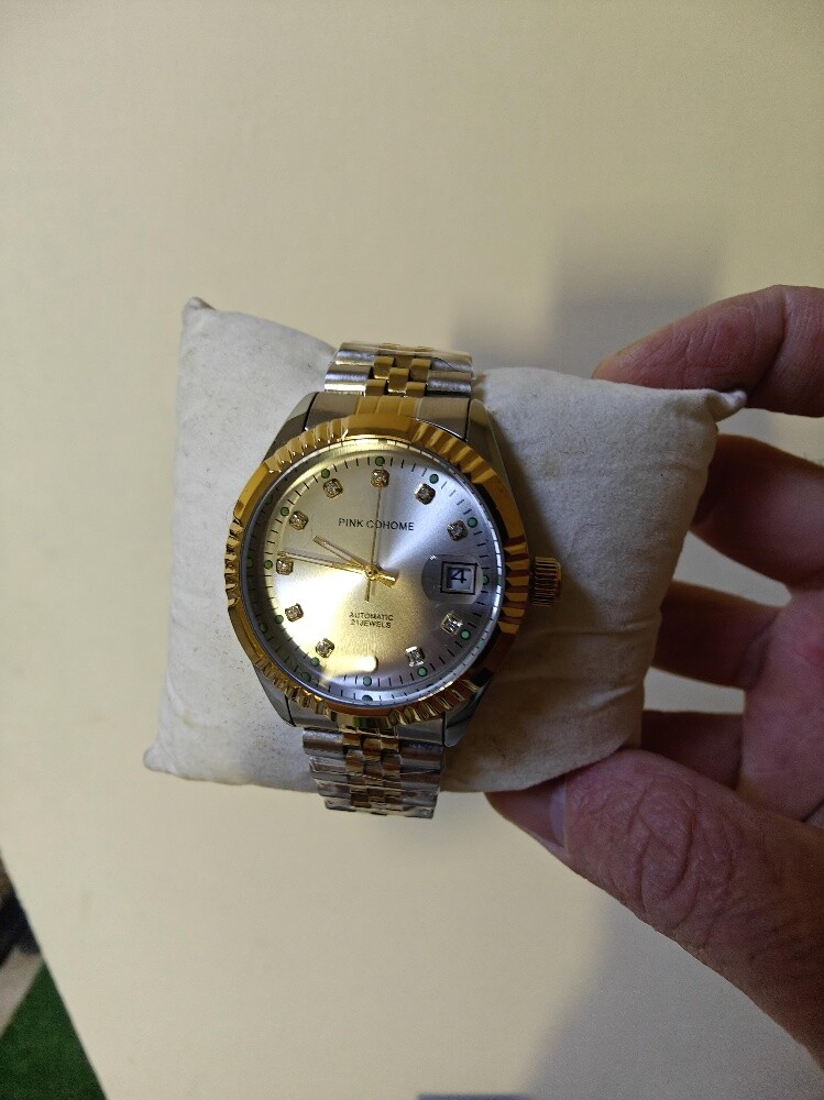 pink cohome Automatic 21 jewels - 5
