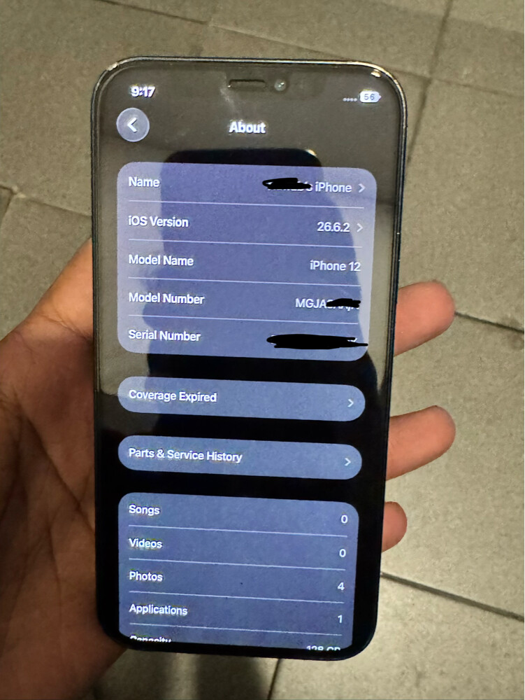 iphone 12 128gb Battery change PTA - 7