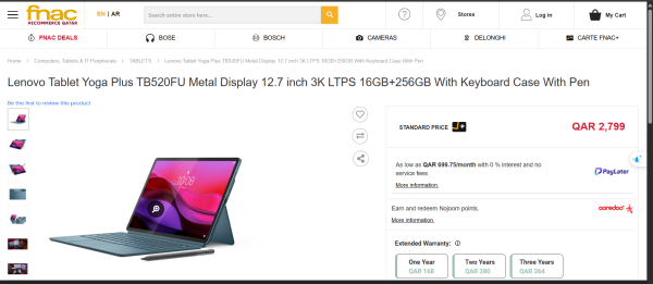 Brand New Lenovo Yoga Tab Plus 12.7 - 4