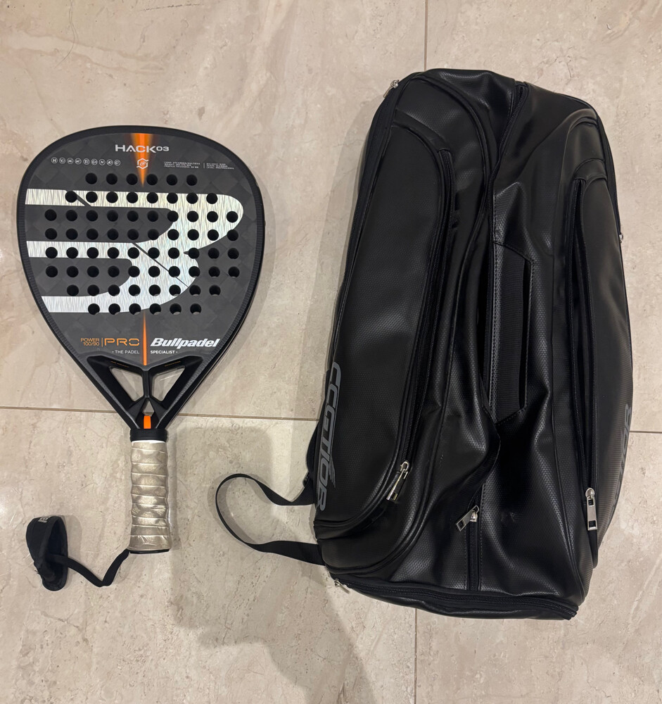 Bullpadel Hack 03 + Padel Bag - 1