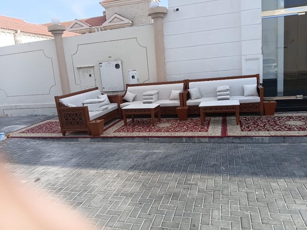 اطقم كنب مغربي وطاولات وكراسي - 1
