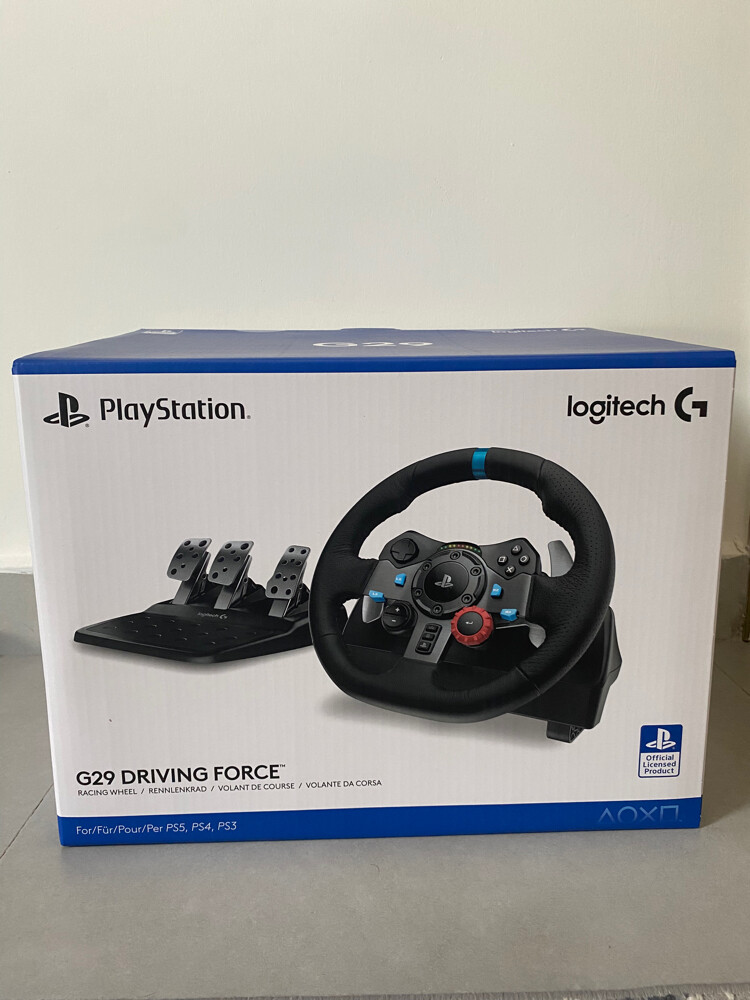 logitech g29 wheel+pedals - 1