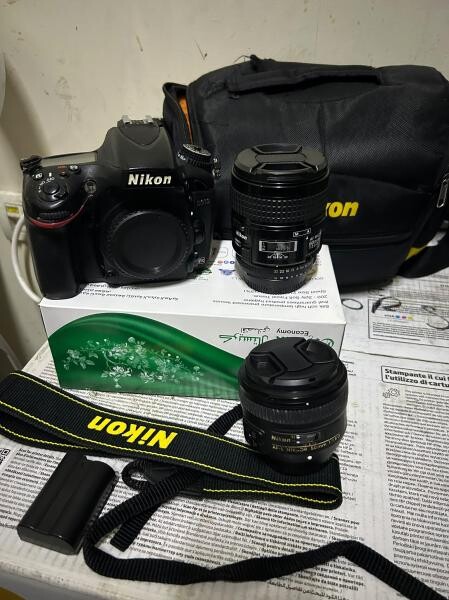 Nikon D610 with lenses - 2