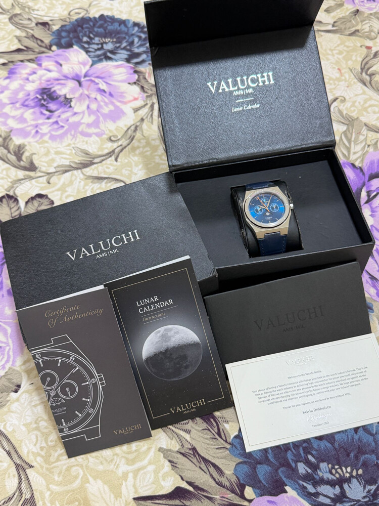 valuchi Lunar Calendar - 40mm Watch - 4