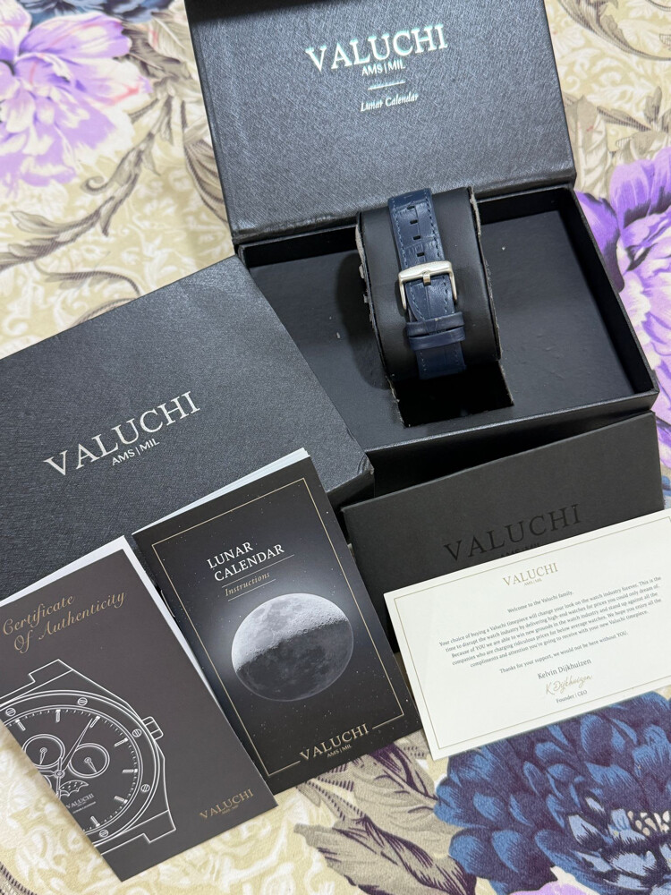 valuchi Lunar Calendar - 40mm Watch - 5