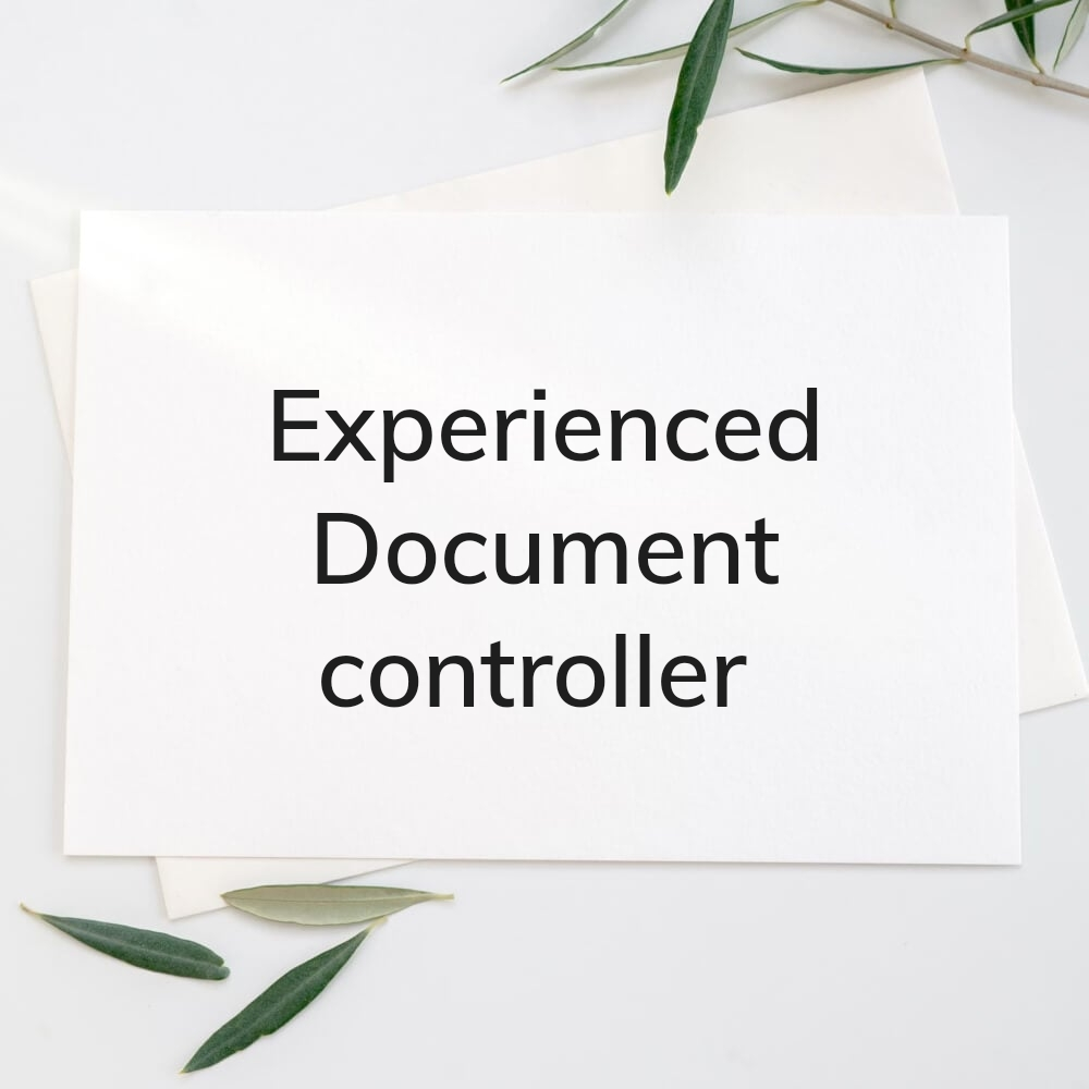 Doc Controller & Store Keeper - 1