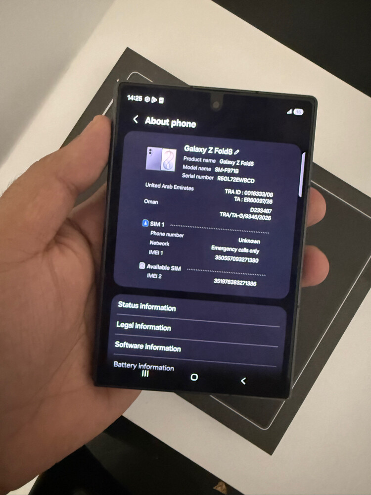 Samsung Galaxy Z fold 8 - 3