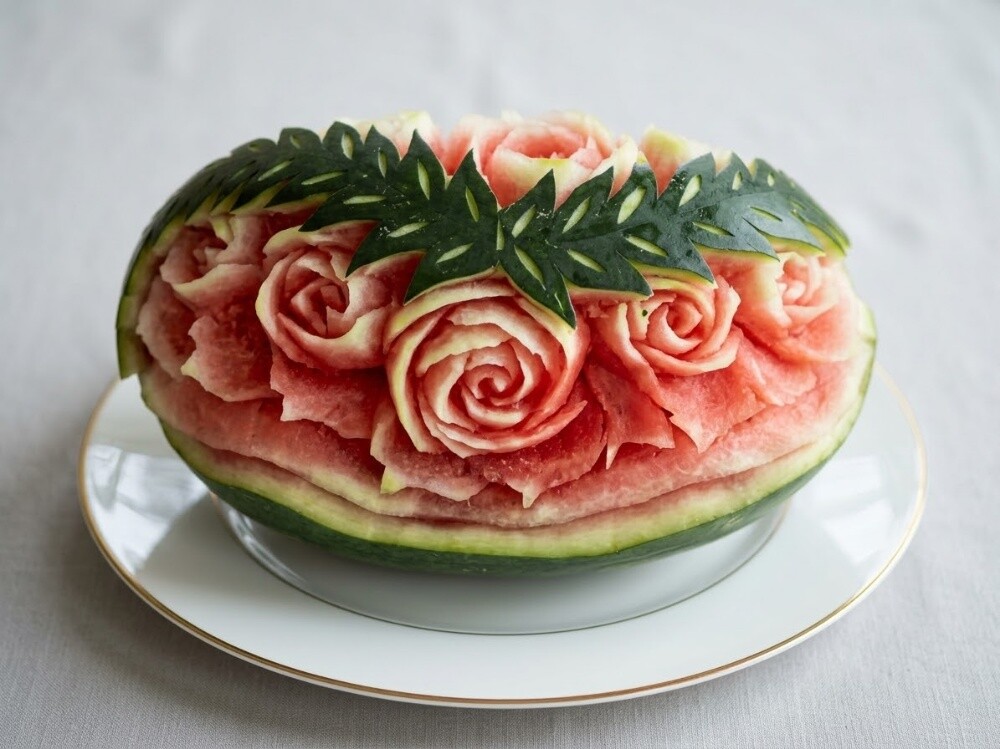 Royal Fruit Carvings - 5