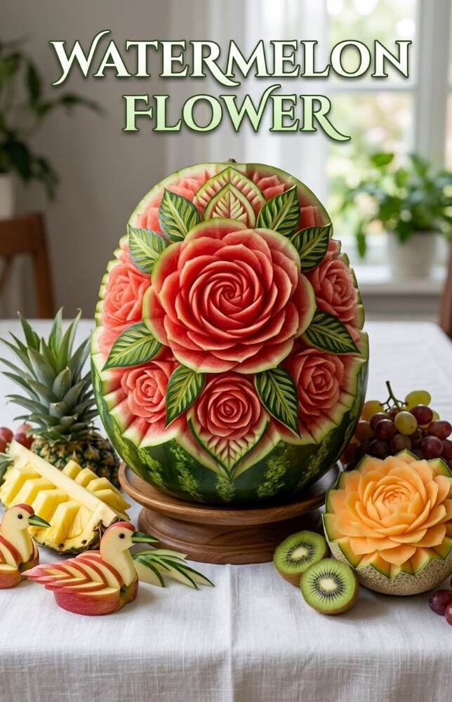 Royal Fruit Carvings - 9