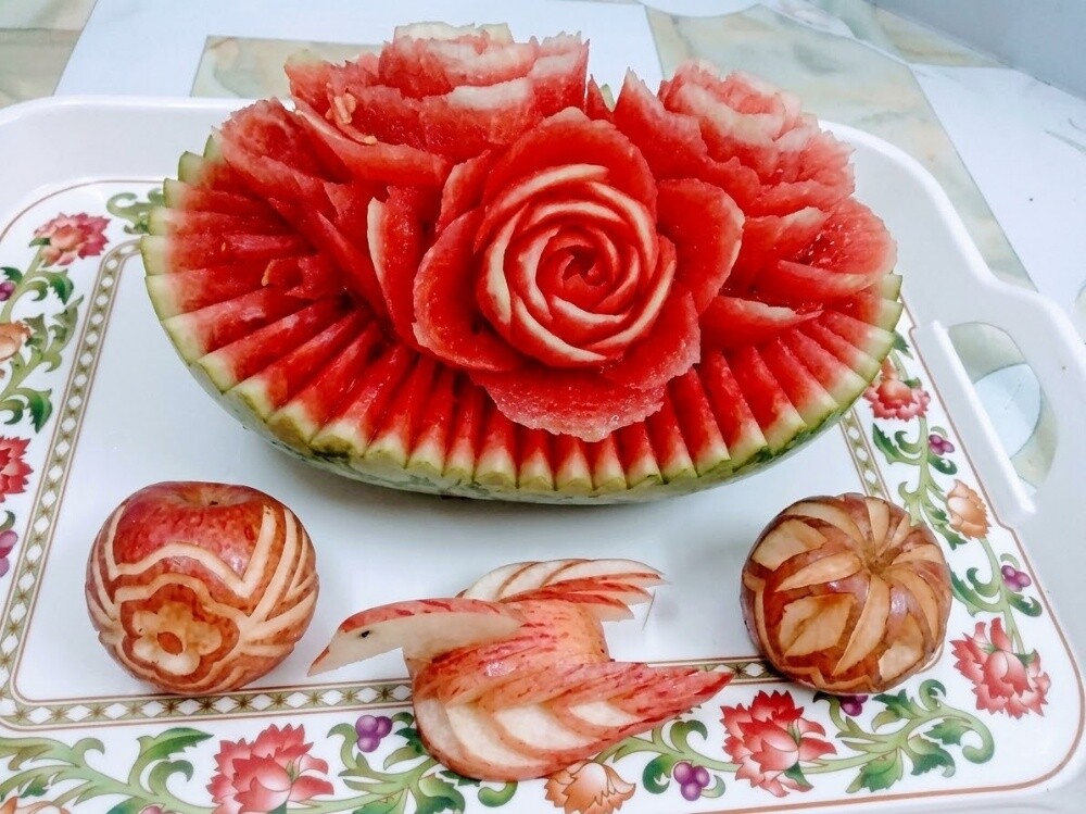 Royal Fruit Carvings - 2