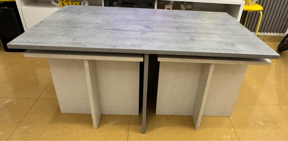 coffee table with 4 small tables - 2