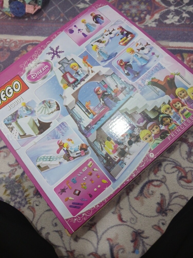 girls princess Elsa Lego - 2